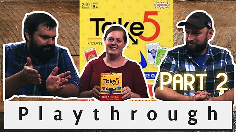 Take 5: Part 2: Playthrough: Board Game Knights of the Round Table