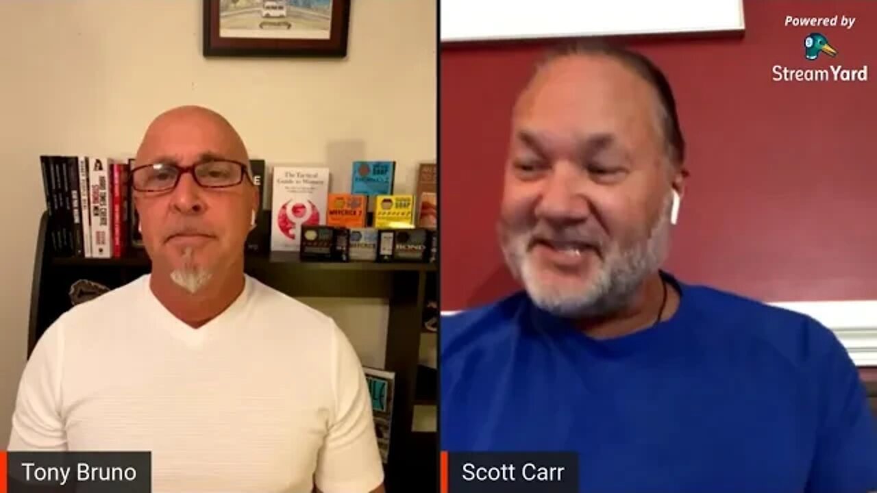 THE TRUTH ABOUT ALPHA PHEROMONES | Tony Bruno Interviews Scott Carr, Tactical Soap entrepreneur!