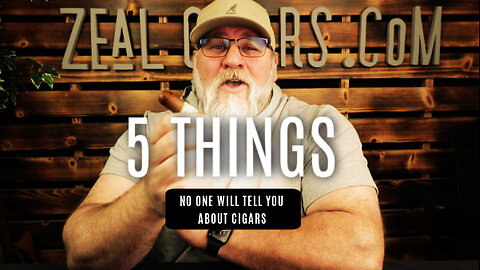 5 THINGS No One WILL TELL YOU ABOUT Smoking Cigars