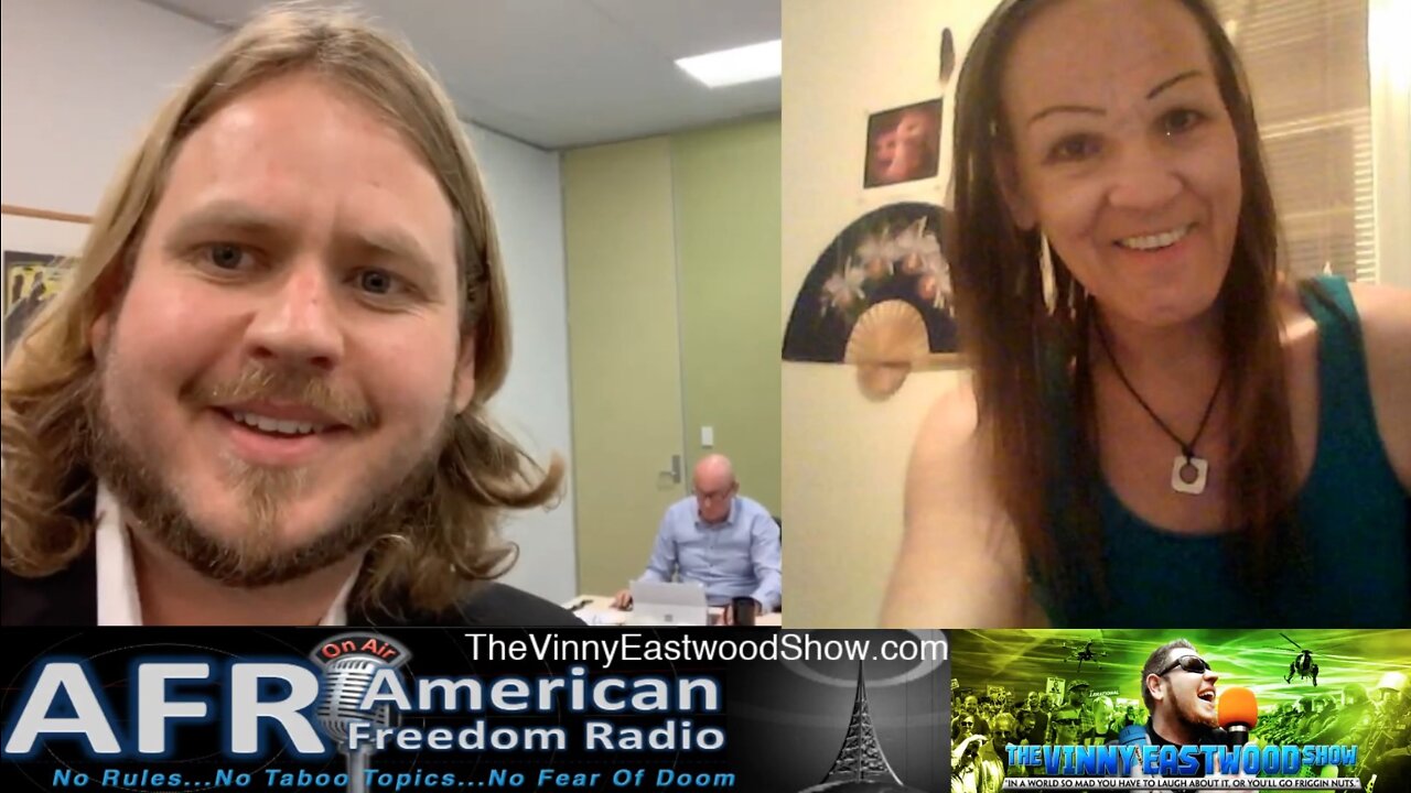 ​Where Angels Fear To Tread, April Cherpaw Show with Vinny Eastwood Live Stream - 21 July 19