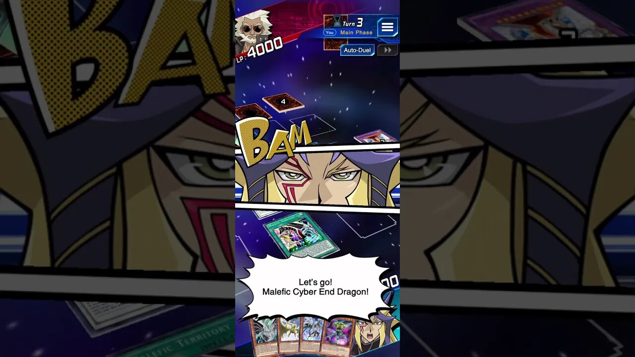 Yu-Gi-Oh! Duel Links - Paradox Summons Malefic Cyber End Dragon!