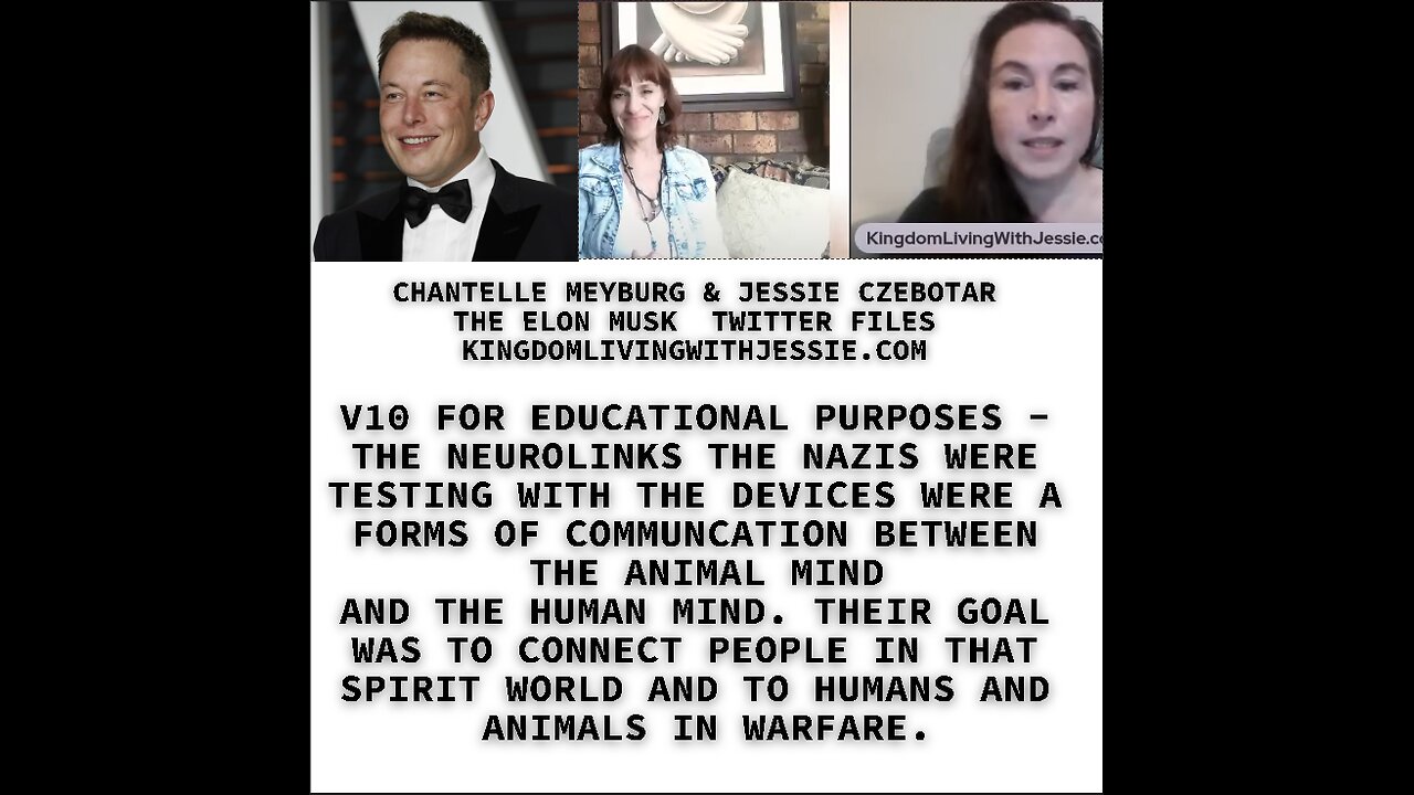 V10 FOR EDUCATIONAL PURPOSES - THE NEUROLINKS THE NAZIS WERE TESTING WITH THE DEVICES WERE A FORMS O