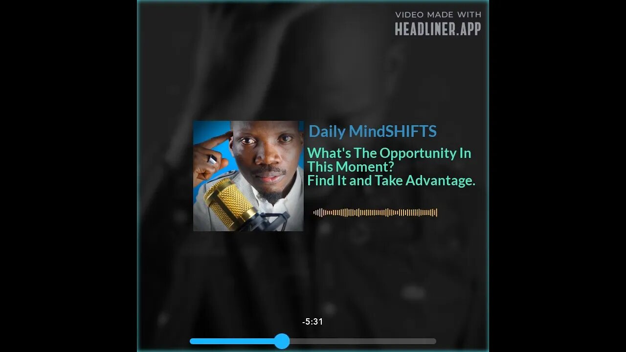 Daily MindSHIFTS Episode 87