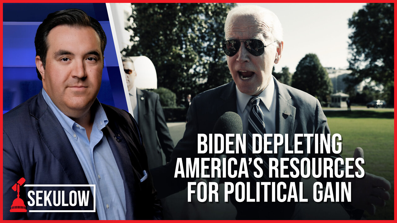 URGENT: Biden Depleting America’s Resources For Political Gain