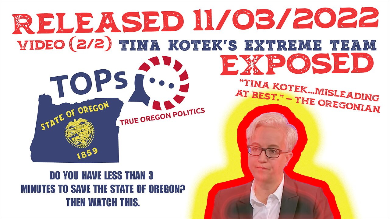 Tina Kotek's Extreme Team - TOPs Exposes Tina Kotek's 11/6 Rally Performers