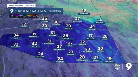 Getting warmer for the weekend