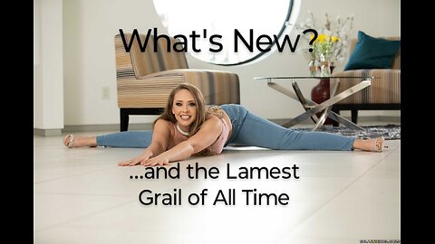 New Release Roundup and an Embarrassing Grail