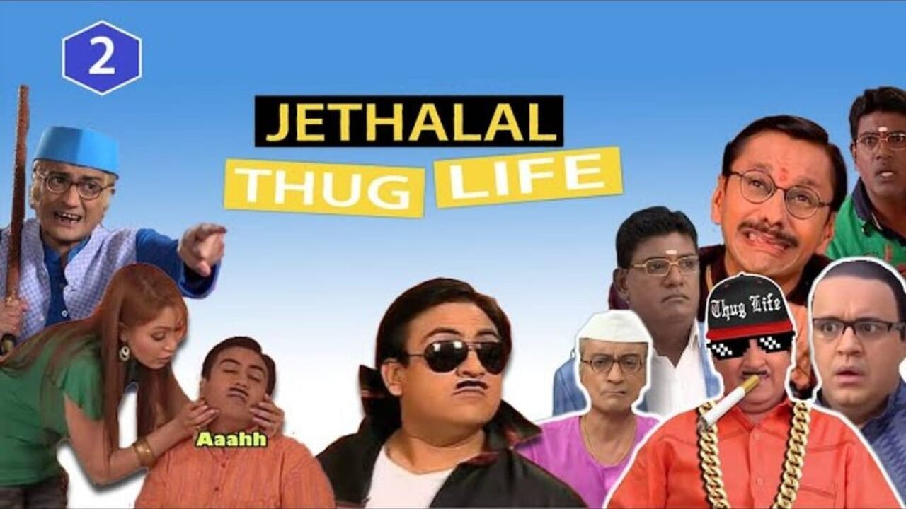 jethalal thug life // best comedy thug life