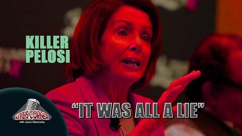 Pelosi admits she knew WMDs was all a lie