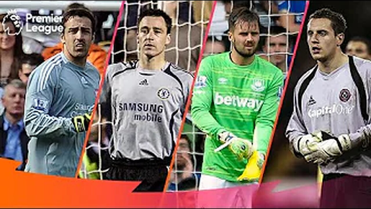 When Outfield Players Go In Goal | Premier League Edition