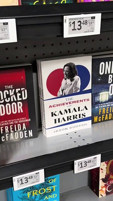 🚨BREAKING: Walmart is now selling a new book titled The Achievements of Kamala Harris