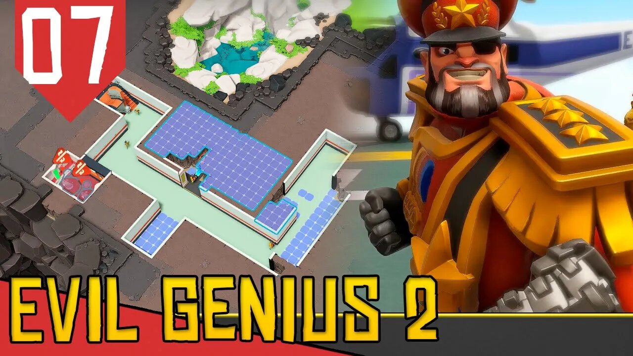 Destravando MAIS ANDARES - Evil Genius 2 Ivan Vermelho #07 [Gameplay PT-BR]