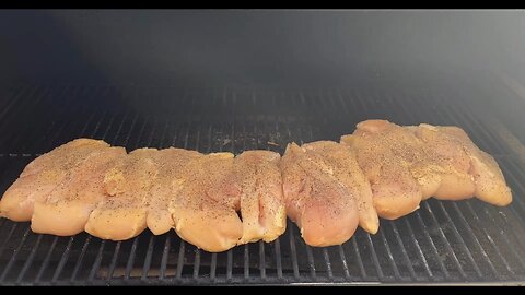 Smoked chicken on the Traeger!