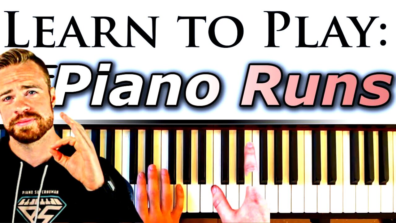 How to Play Piano: Learn to Play: Fast Piano Runs (Fills)