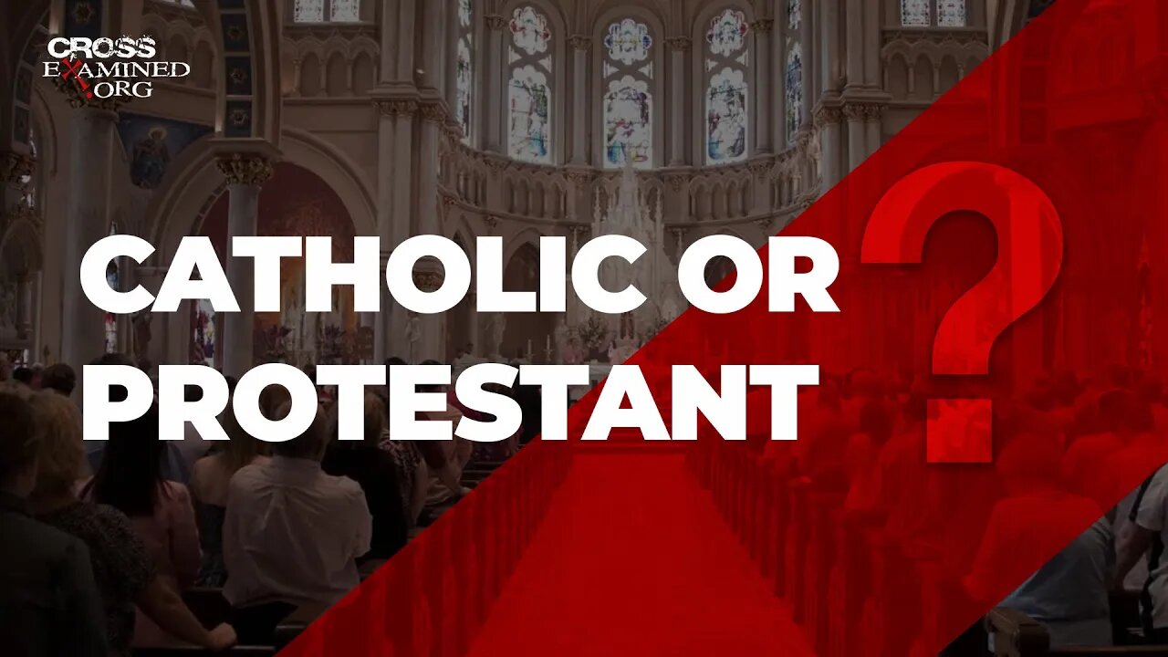 How do Catholics and Protestants differ on salvation?