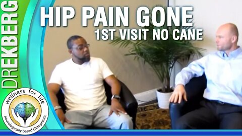 Hip Pain Chiropractor - Told To Have Hip Surgery -Walked Without Cane - 1st Chiropractic Visit