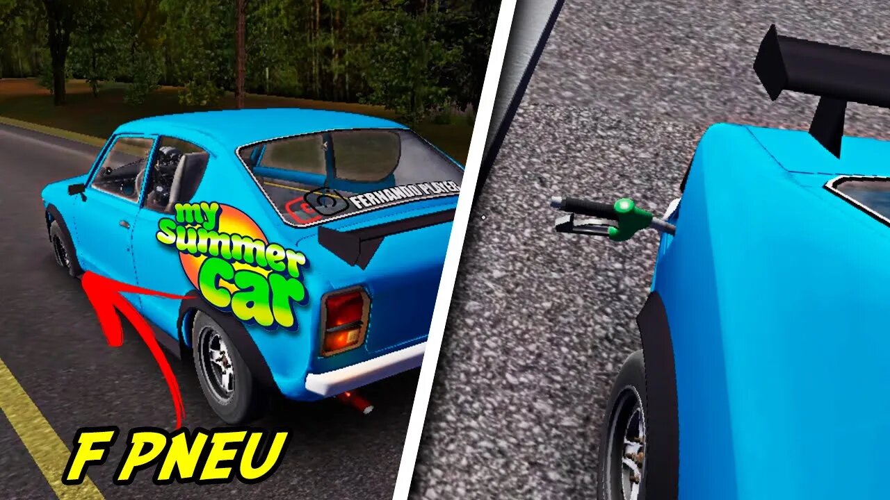 F Pneu do Satsuma & Mod de abastecimento automatico - My Summer Car