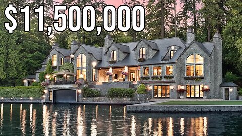 Inside an $11.5 Million Lake Oswego Mansion | Mansion Tour