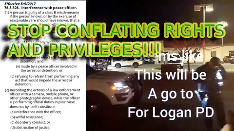 WHY DO THE COPS THINK THEY HAVE RIGHTS?!?!?! WHO IS TRAINING THEM?!?!