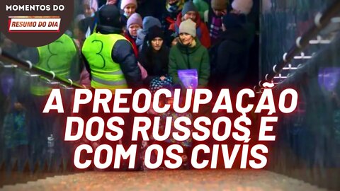 Ministério da Defesa Russo anuncia cessar fogo para os corredores humanitários | Momentos