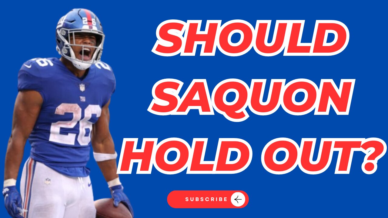 Should Saquon Barkley hold out from the New York Giants? | The Sports Brief Podcast