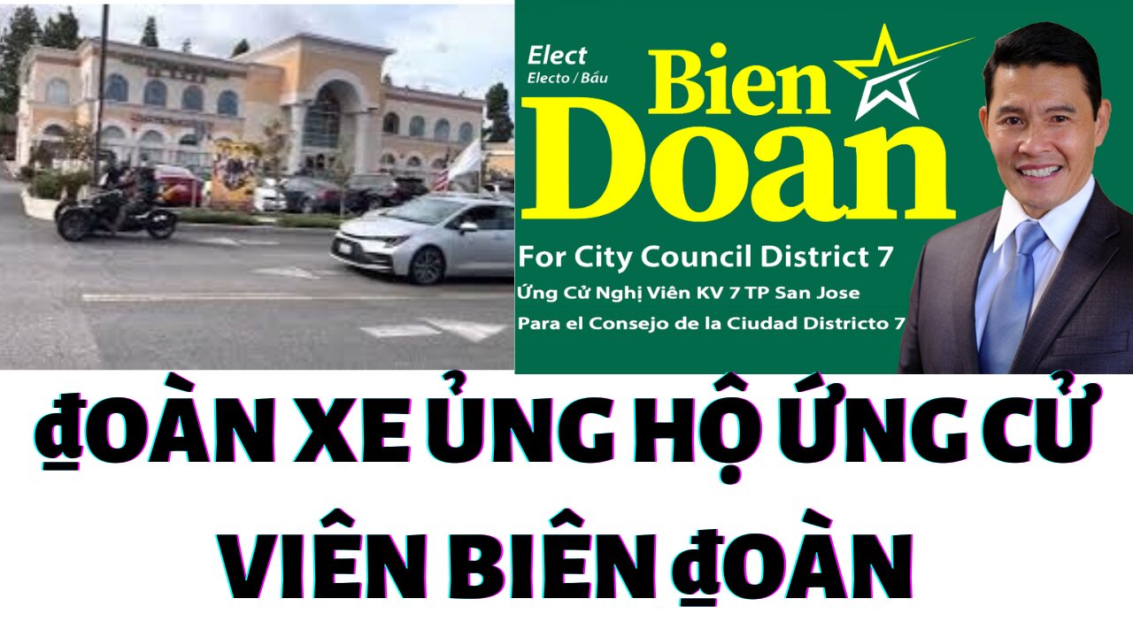 ₫oàn Xe Ủ̉ng Hộ Biên ₫oàn 6/11/2022 ở San Jose
