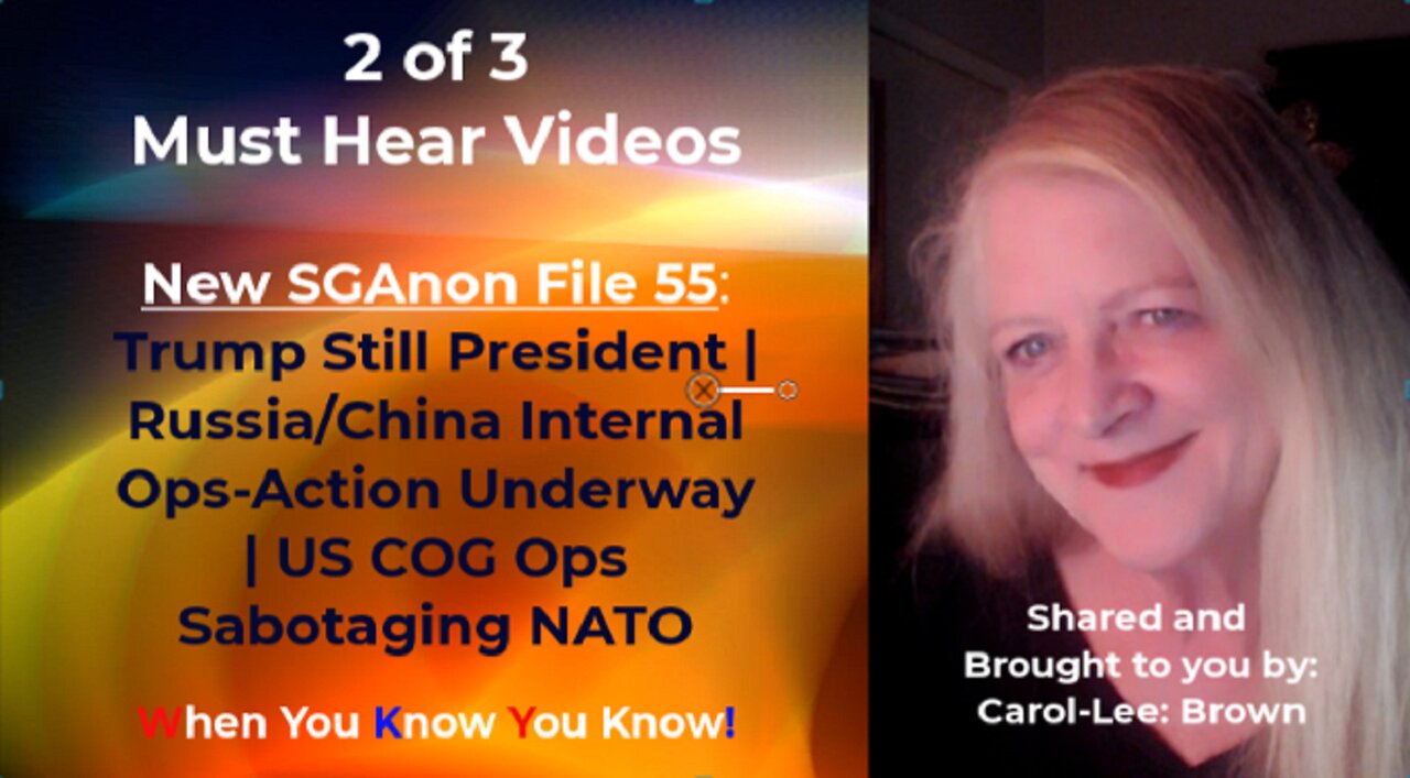 SGAnon discusses a wide array of topics You Don't Want To Miss!! A MUST WATCH VIDEO