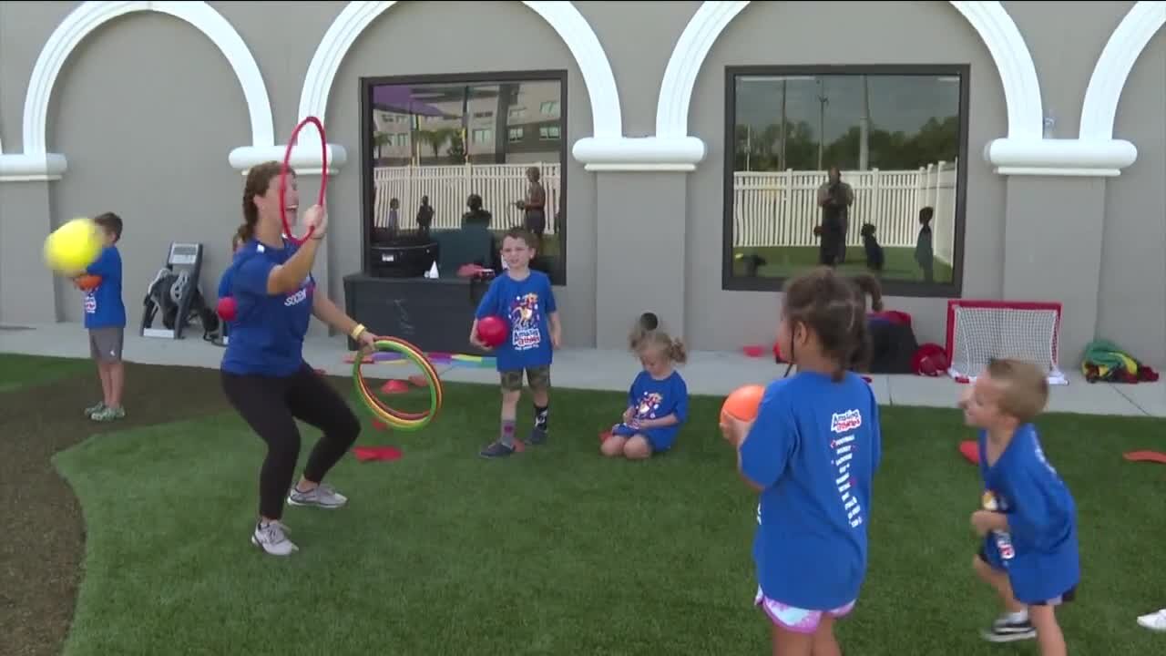 Retired couple starts youth sports camp to stay active