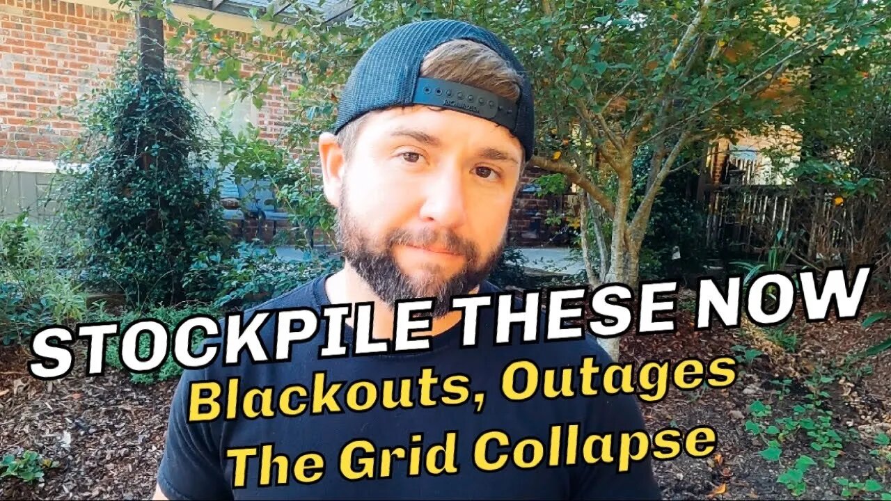 Items To STOCKPILE NOW For America’s GRID COLLAPSE Is Coming - LAST FOREVER