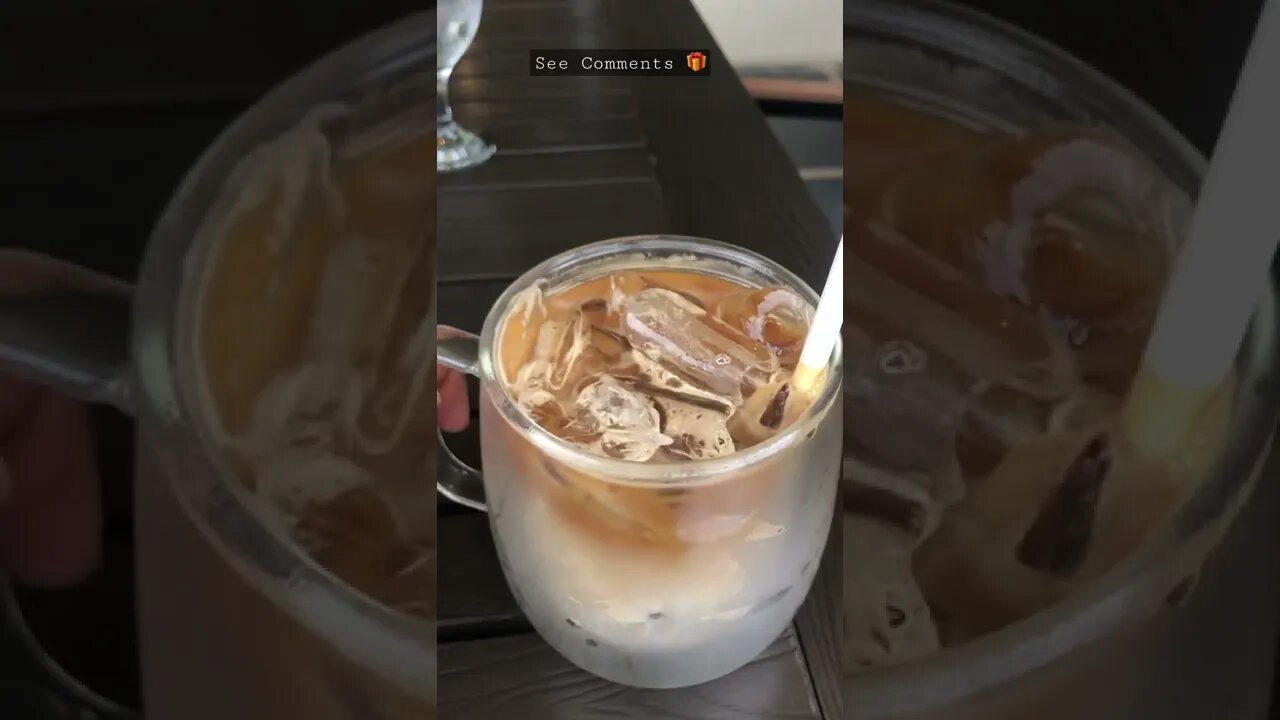 The Famous Iced Cafe Latte by Cafe de Maria in Grand Europa CDO