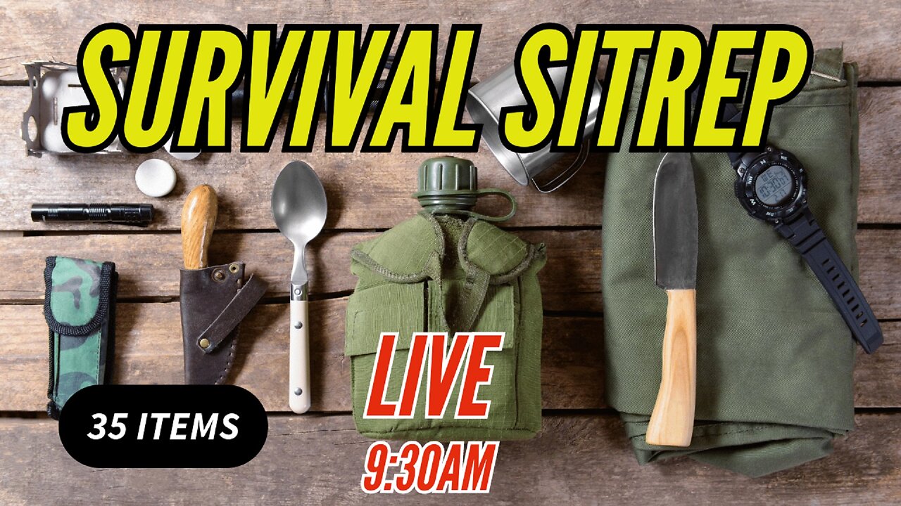 35 ITEMS! - Survival Prepper