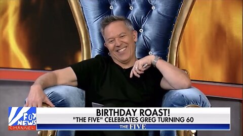 The FIVE roasts Greg Gutfeld for his 60th Birthday (September 12, 2024)