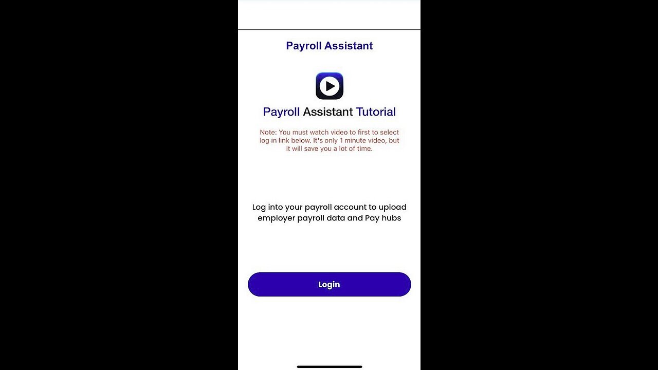 Mobile - Payroll Assistant Video
