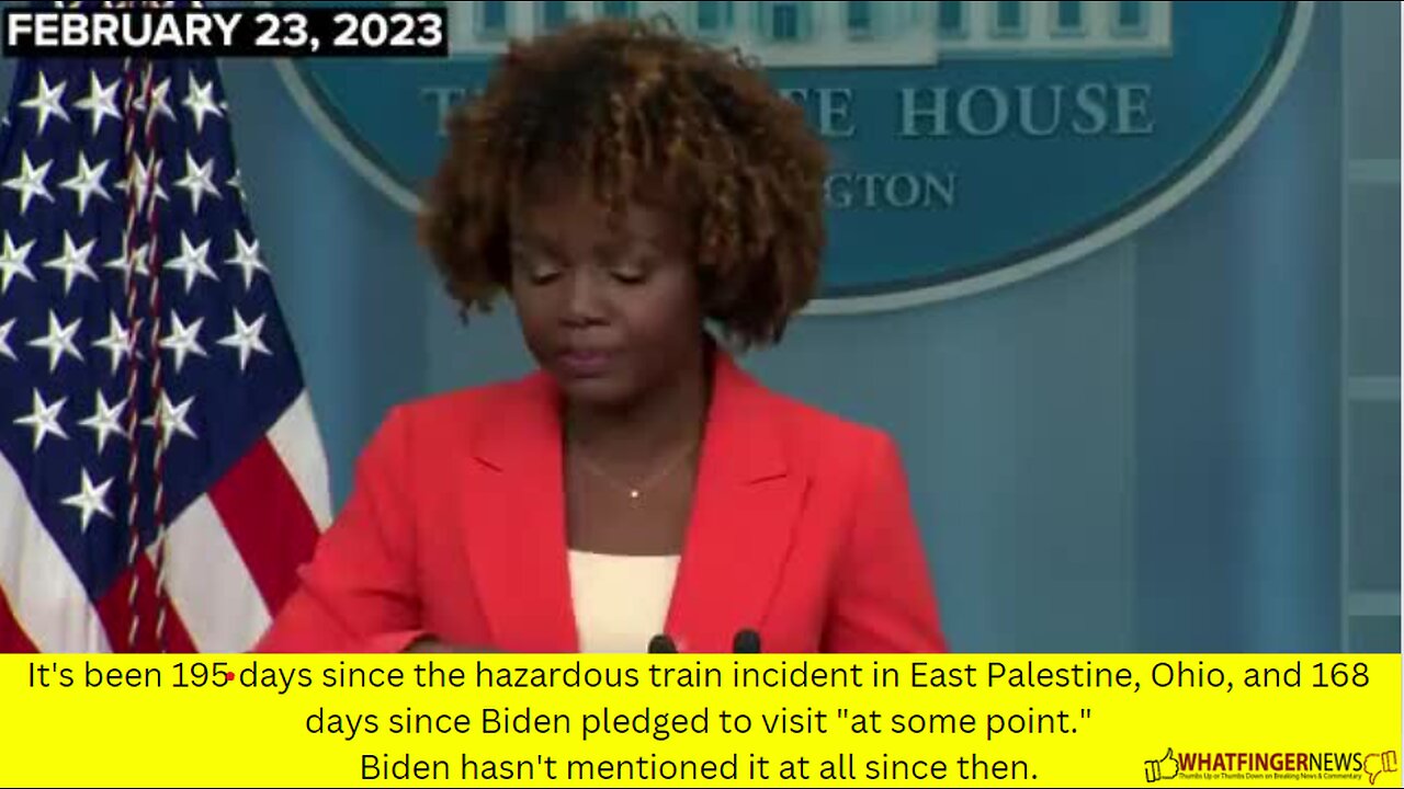 It's been 195 days since the hazardous train incident in East Palestine, Ohio, and 168 days