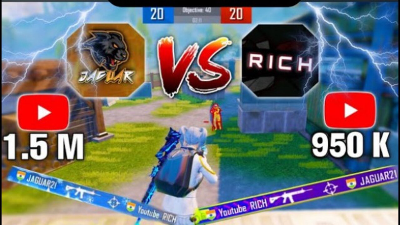 JAGUAR vs RICH PUBG!! 🥵WHO WILL WIN?😈