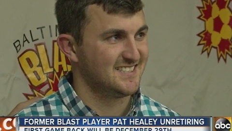 Baltimore Blast announce return of 2016 Defender of the Year, Pat Healy