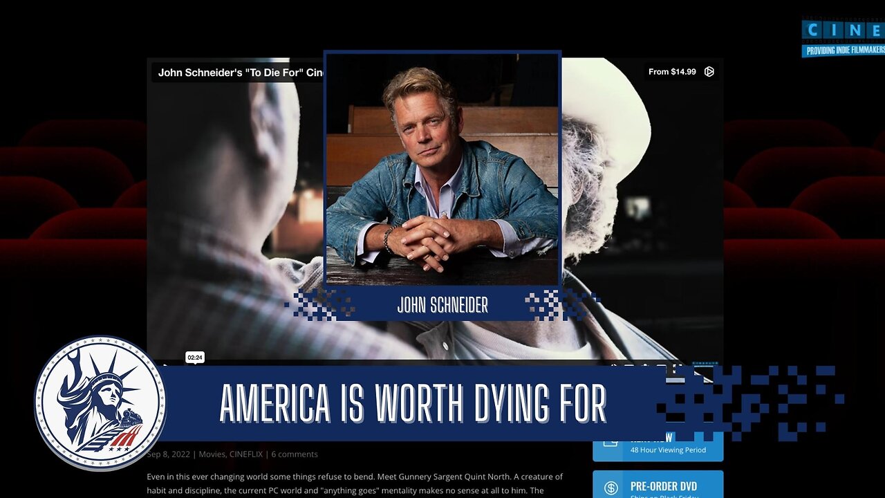 John Schneider | America Is Worth Dying For | Liberty Station Ep 153