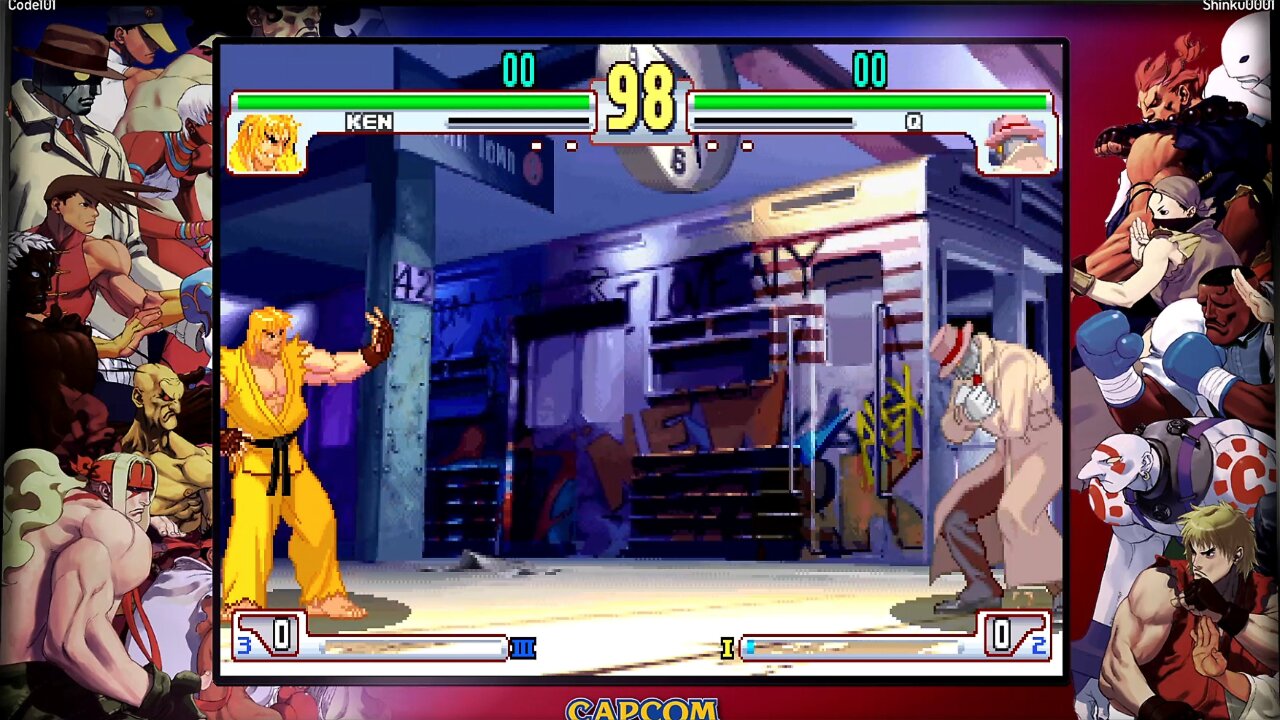 Street Fighter III: 3rd Strike (Code101 vs Shinku0001) Ranked Matches