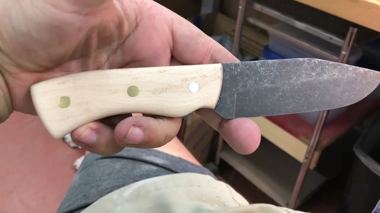 Finishing the knife handle and getting my generator