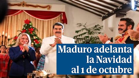 Maduro y su nuevo disparate: adelantar la Navidad al 1 de octubre