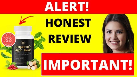 Emperor's Vigor Tonic Review ⚠️(Customer Warning Alert)⚠️ ShockinG