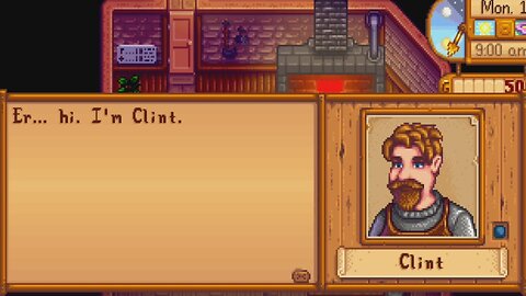 Clint's Introduction - Stardew Valley Characters #6