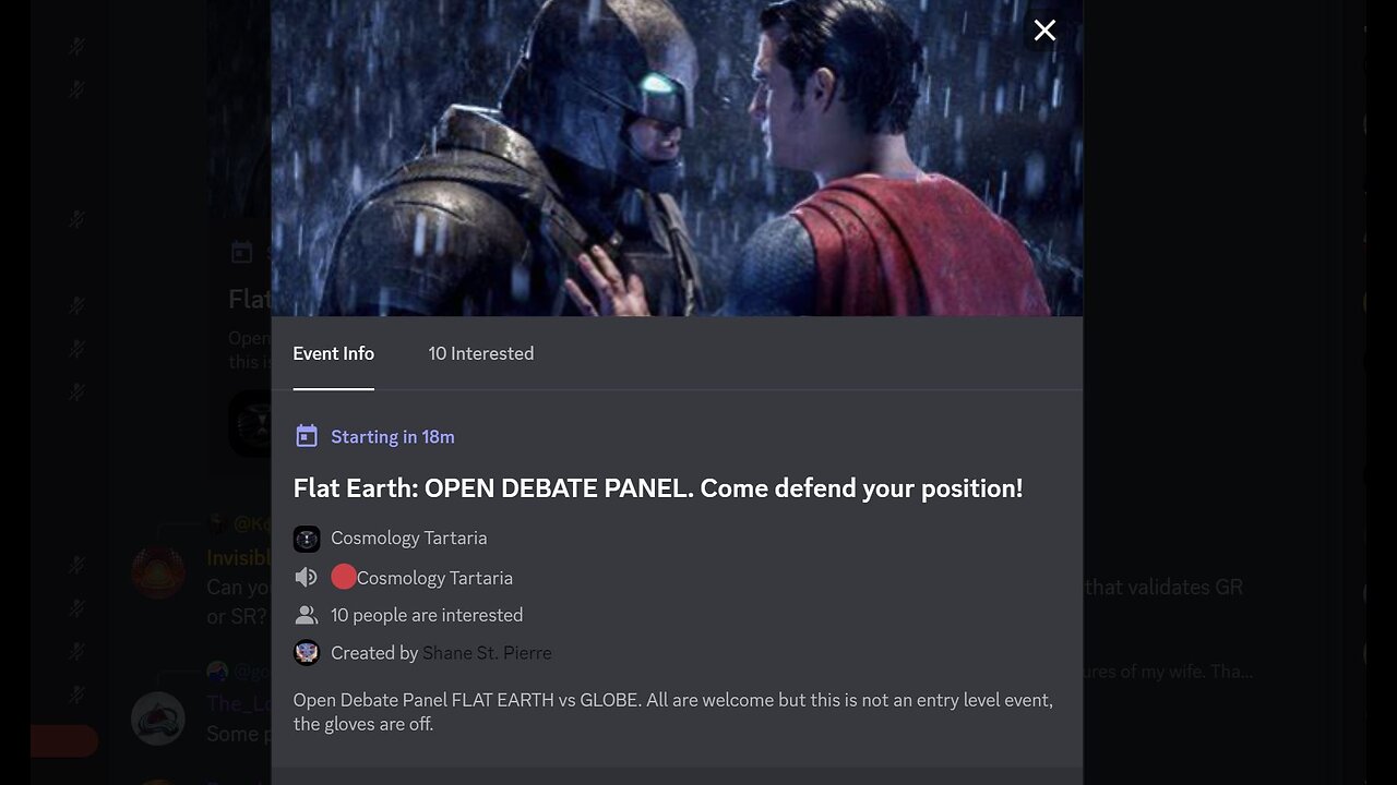 Flat Earth: OPEN DEBATE PANEL. Come defend your position!