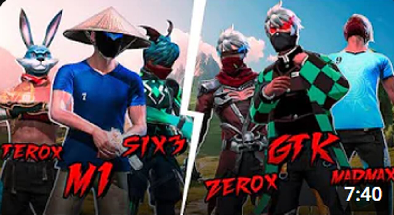 PS GAMING - PS Zerox Madmax Vs M1nx Six3x Terox | The 🇳🇵🇧🇩🇮🇳 Legends🔥