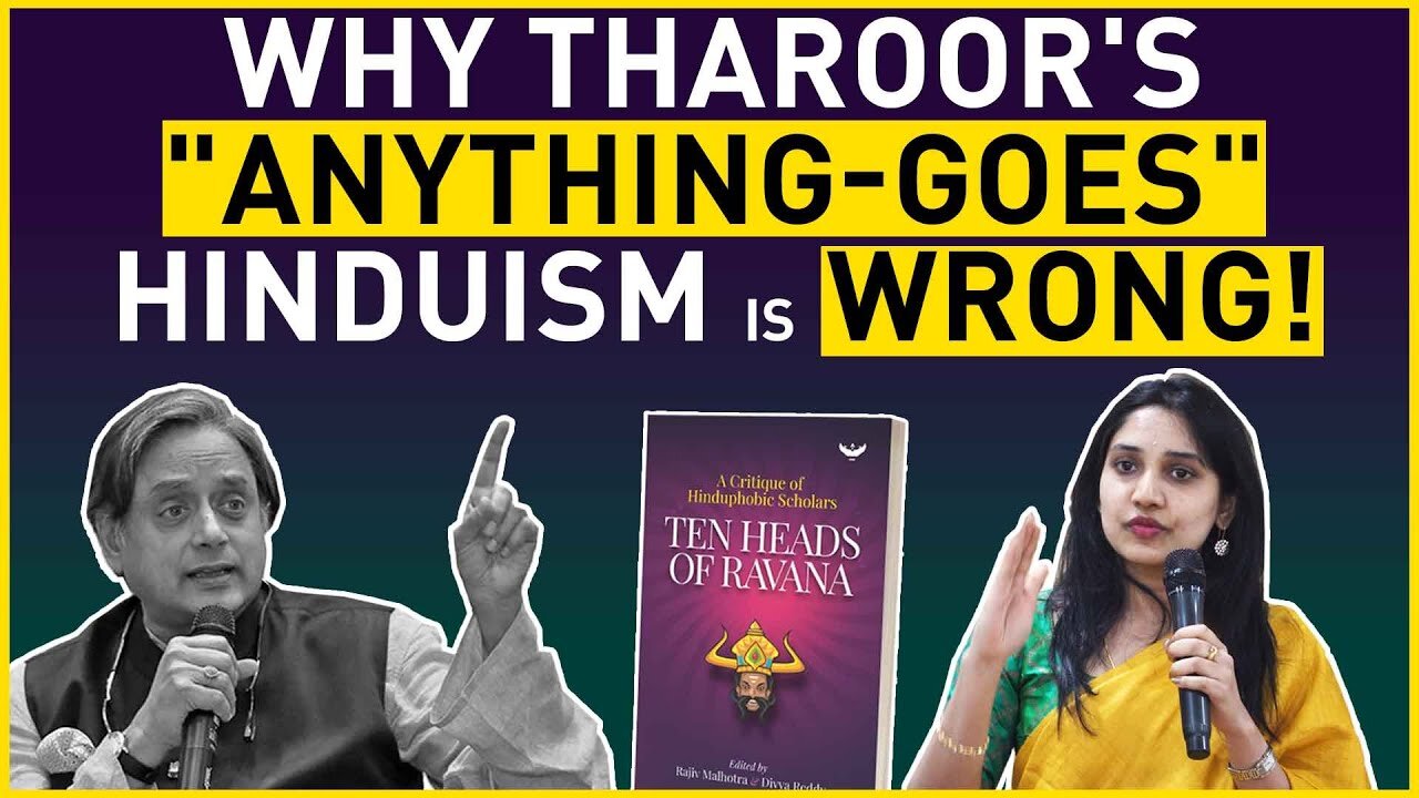 Shashi Tharoor's "anything-goes" Hinduism | Divya Reddy | Ten Heads Of Ravana