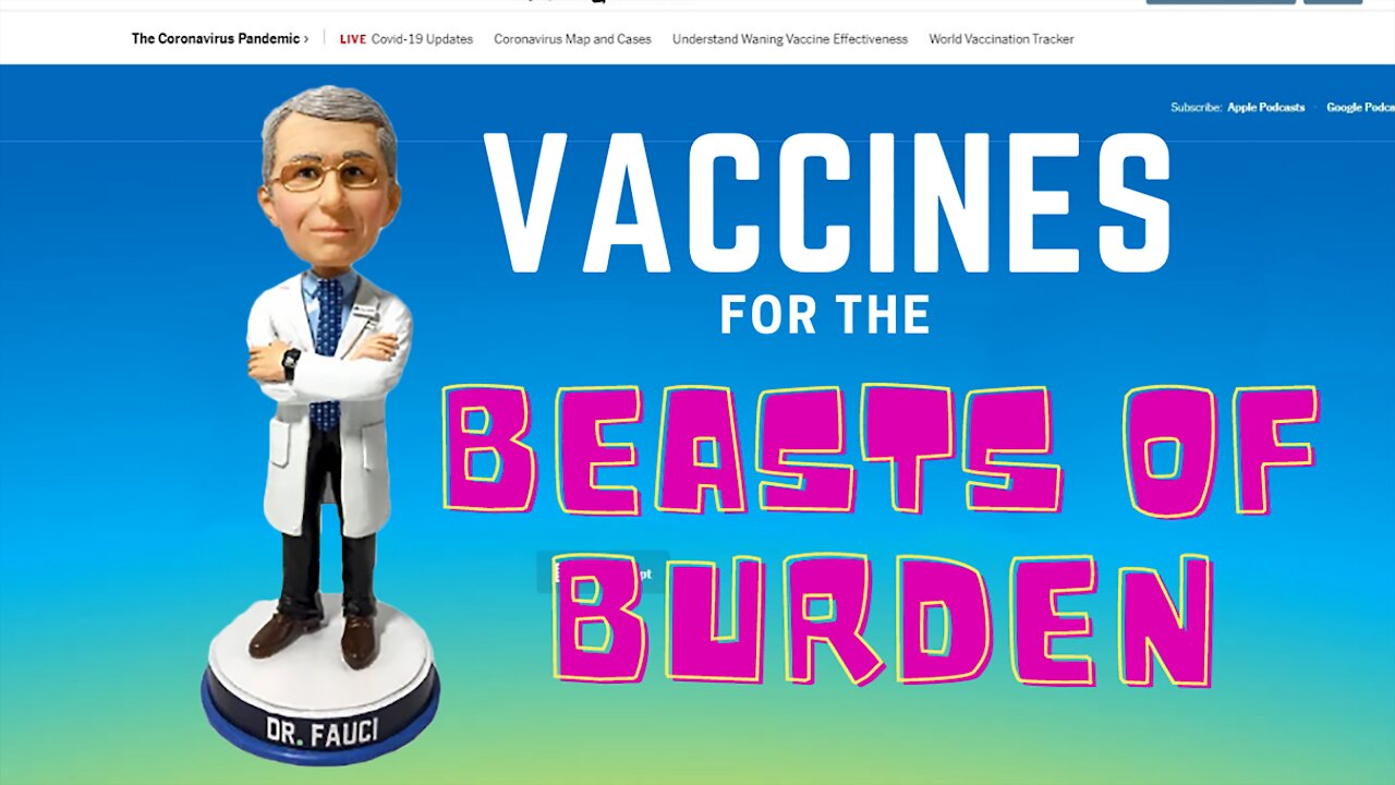 Fauci admits it’s a failed vaccine but a very successful poison antidote.