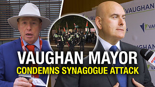 Vaughan mayor promises the city will do better next time pro-Hamas hooligans attack a synagogue