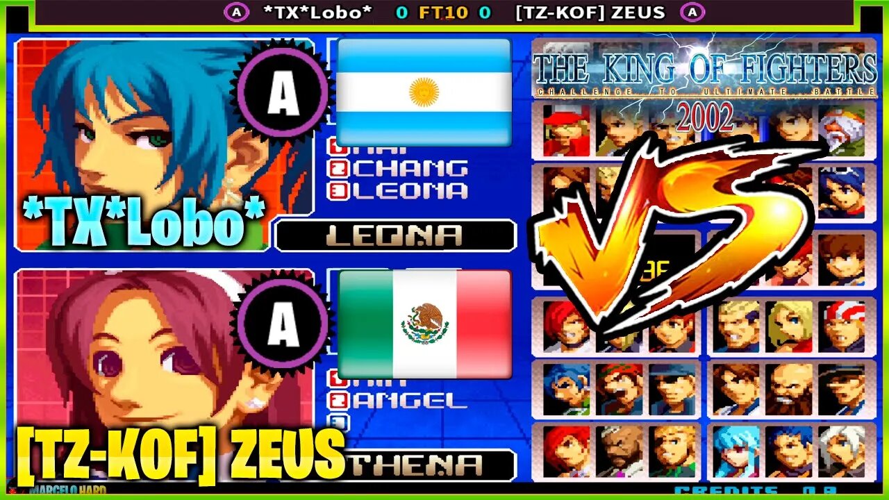 The King of Fighters 2002 (*TX*Lobo* Vs. [TZ-KOF] ZEUS) [Argentina Vs. Mexico]