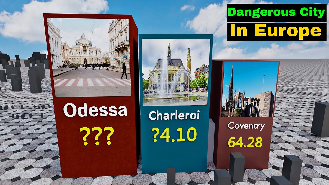 Most Dangerous Cities in Europe 2023. Cities with Most Crime in Europe