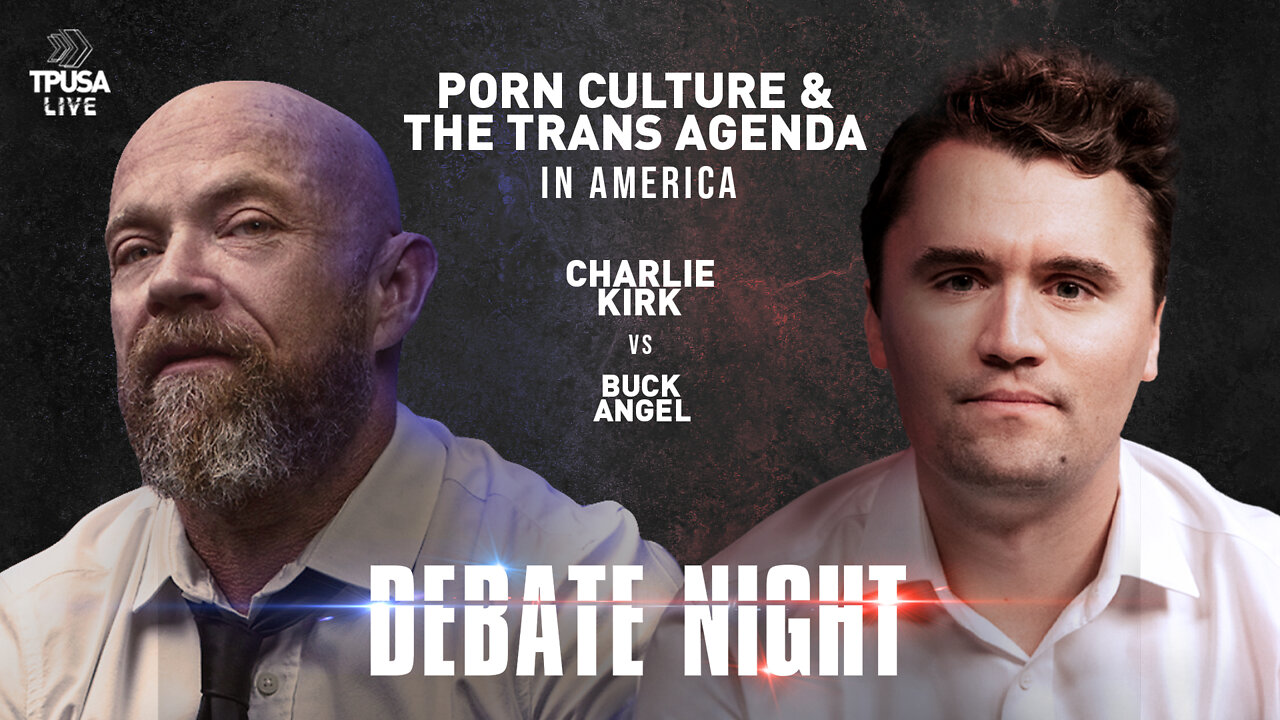 Charlie Kirk Vs. Transsexual Buck Angel